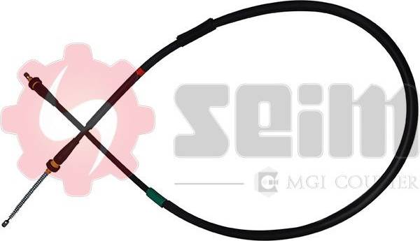 Seim 555103 Brake Cable Right Rear