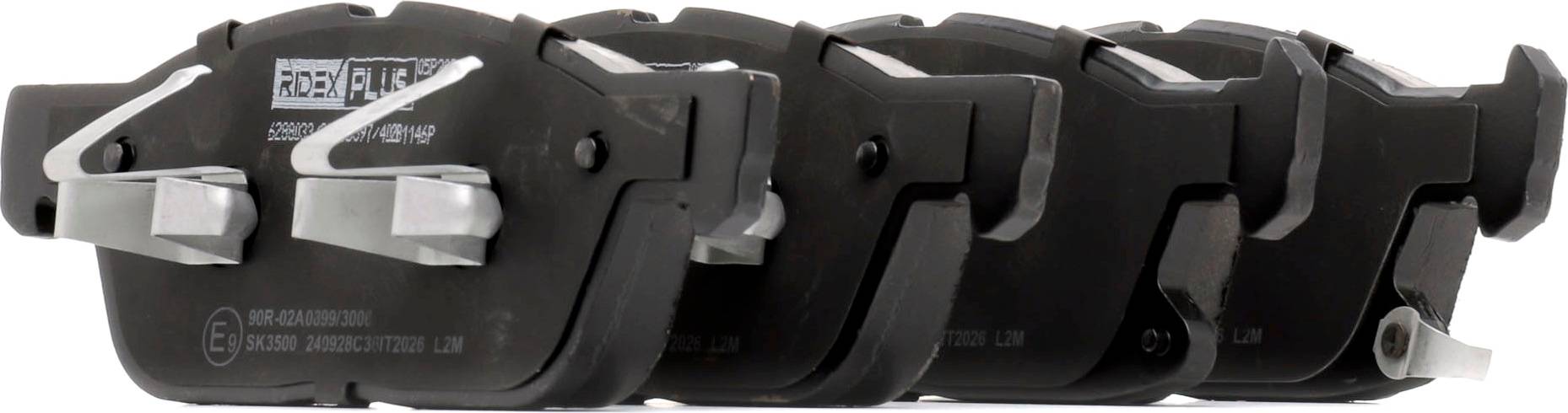 Ridex Plus Brake Pad Set Front Axle