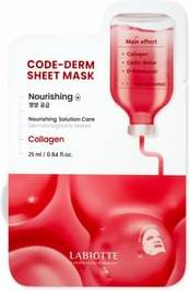 Labiotte Code-Derm Sheet Mask Set 5 Types Nourishing