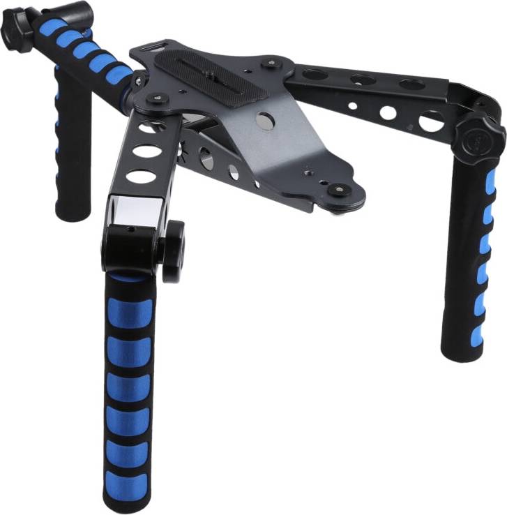 Multi-Function Shoulder Rig for DSLR Cameras Black