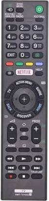 Replacement RMT-TX100D Sony TV Remote Control
