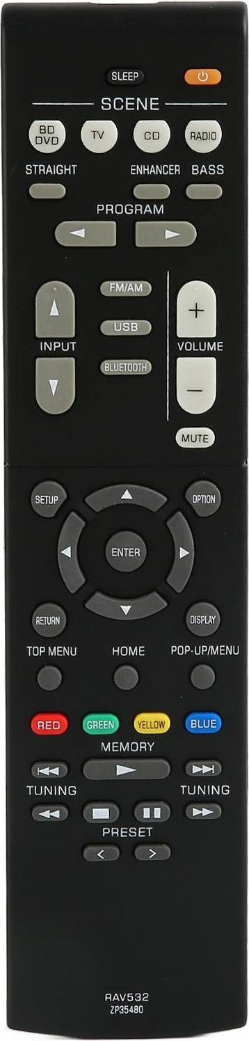 RAV532 ZP35480 Replacement Remote Control