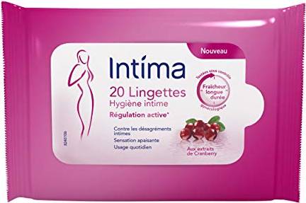 Intima Régulation Active Rengöringshanddukar 20 Stycken