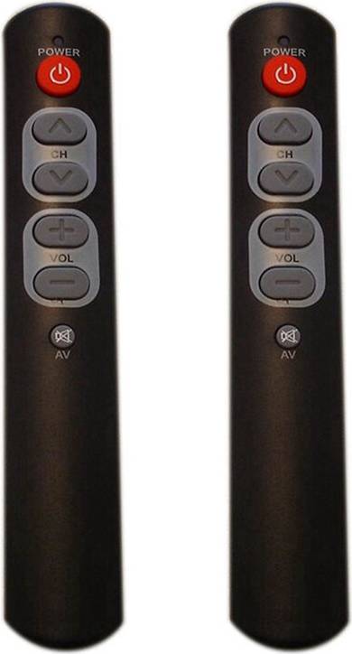 Tauoh 2 Peças Universal 6-Button Smart Remote Control