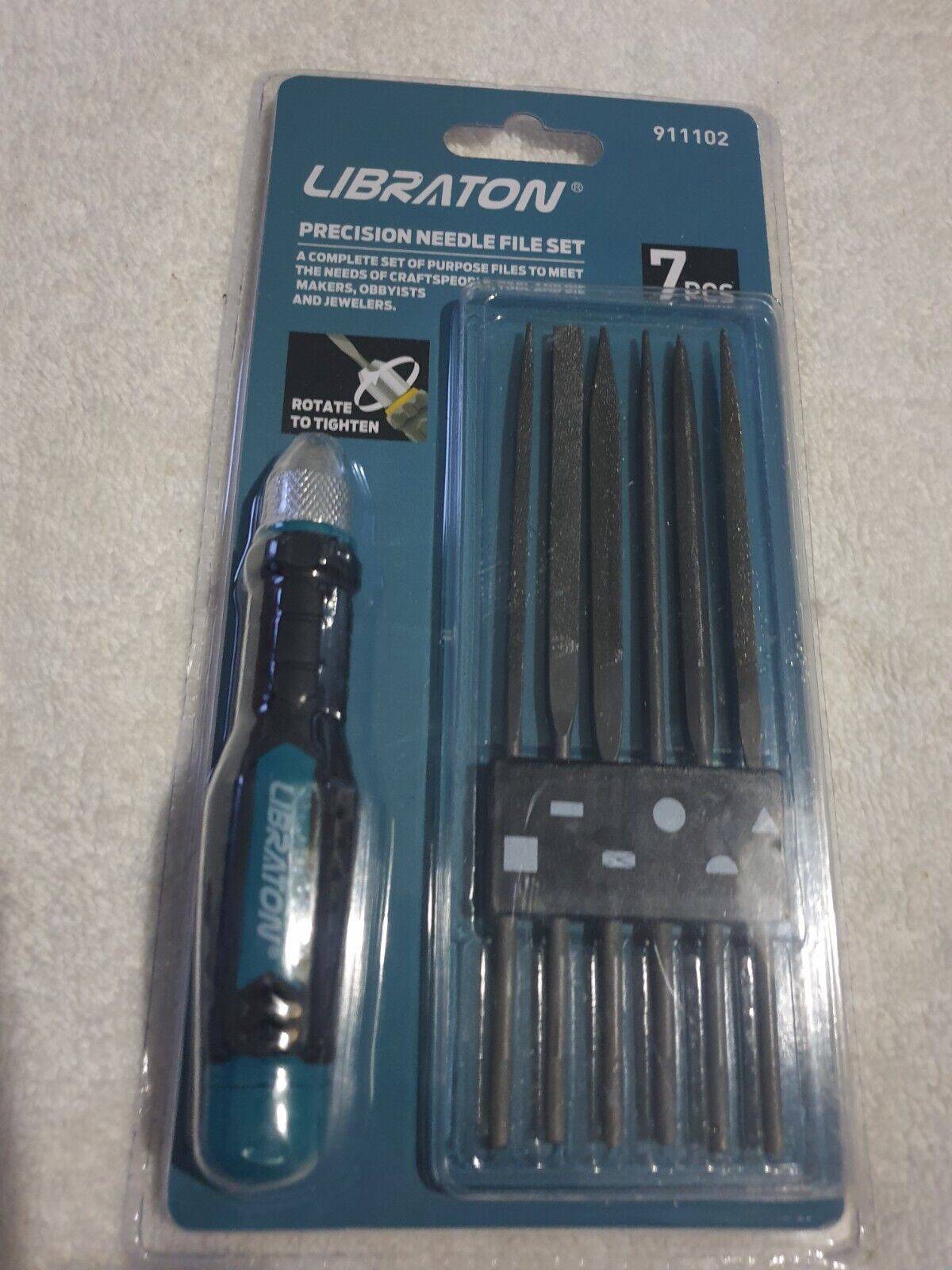 Mini Libraton Needle File Set 6 Pcs Steel Rasp