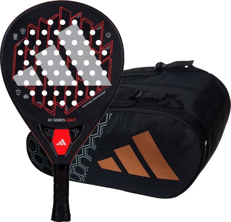 Adidas padel racket adidas RX Series Light Racket Bronze Bag