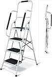 Aidapt 4 Step Stool With Handrails