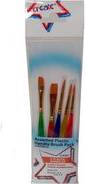 Create 5 Assorted Plastic Handled Brush Set
