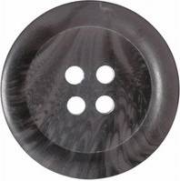 Hemline Tortoise Shell Buttons Brown