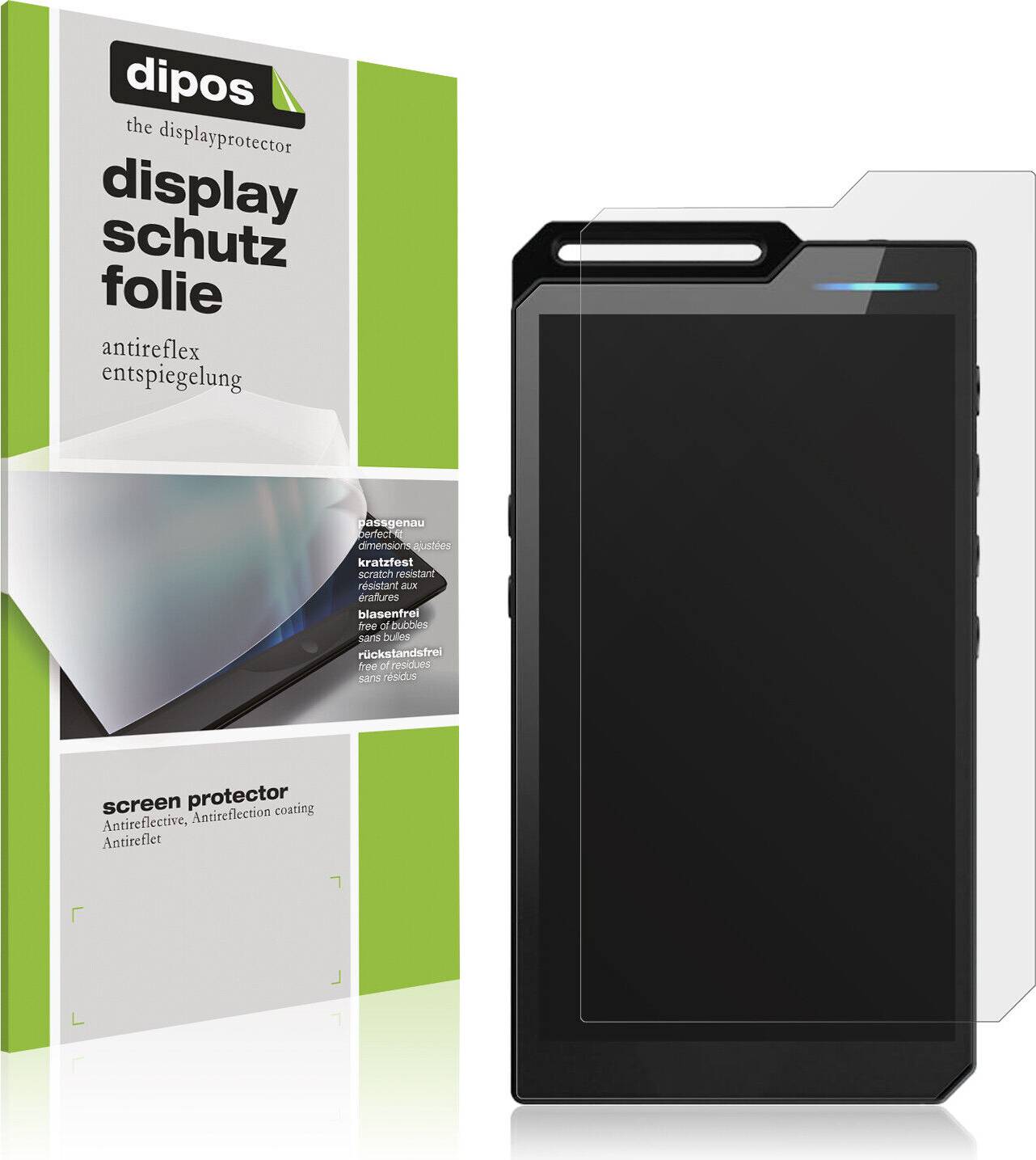 Dipos 4x Screen Protector for Hiby R4 Protection Anti Glare