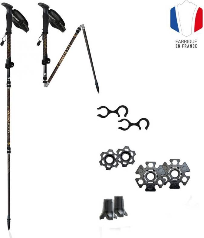 Bâton De Randonnée Pliable Flashlock MK2