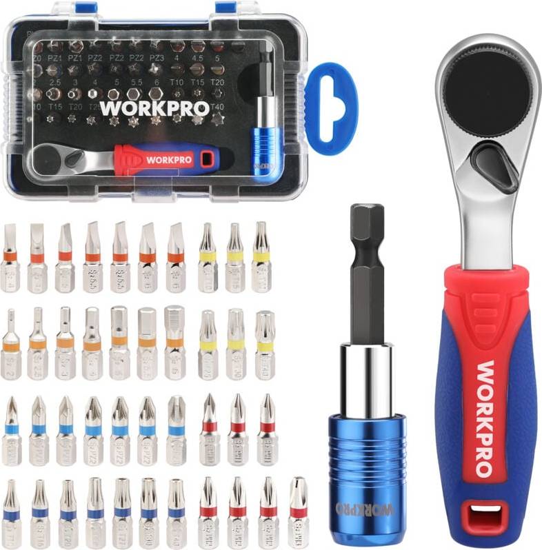 WORKPRO 43-Piece Mini Screwdriver Set Bit Screwdriver