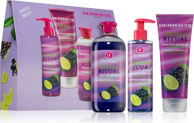 Dermacol Aroma Ritual Grape & Lime Presentförpackning 1-pack