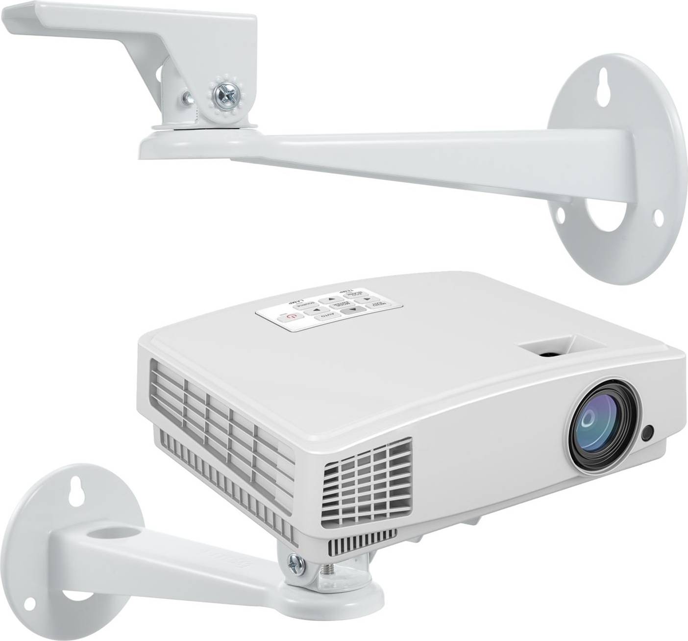 Projector wall mount Meterk Adjustable Projector Wall Mount Angle