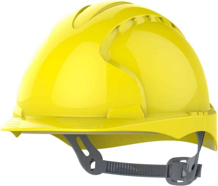 EVO2 Yellow HDPE Helmet - Yellow
