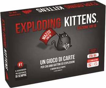 Exploding Kittens VM18 Pink Edition Gioco Da Tavolo