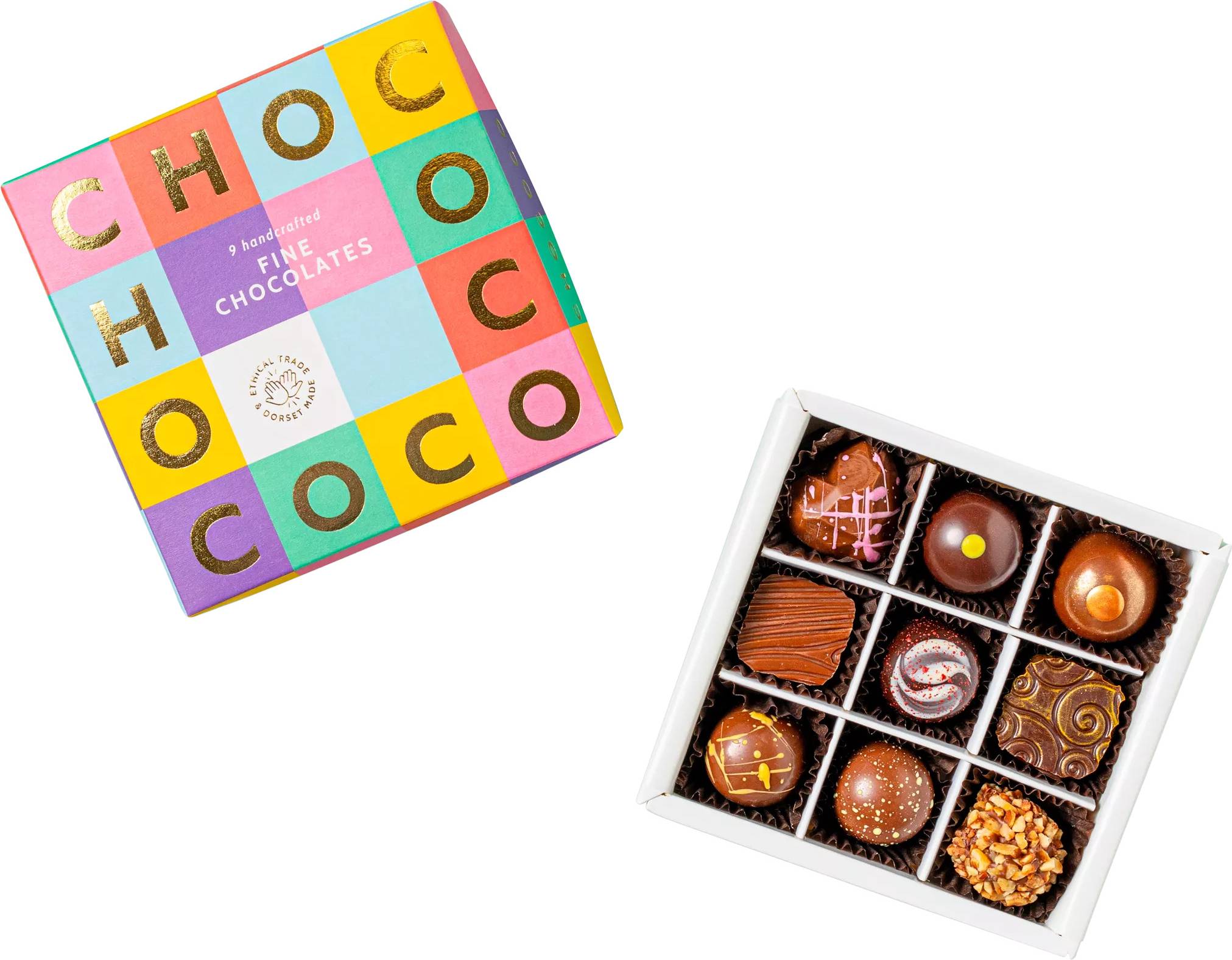 Chococo Small Chocolate Collection Box 90g