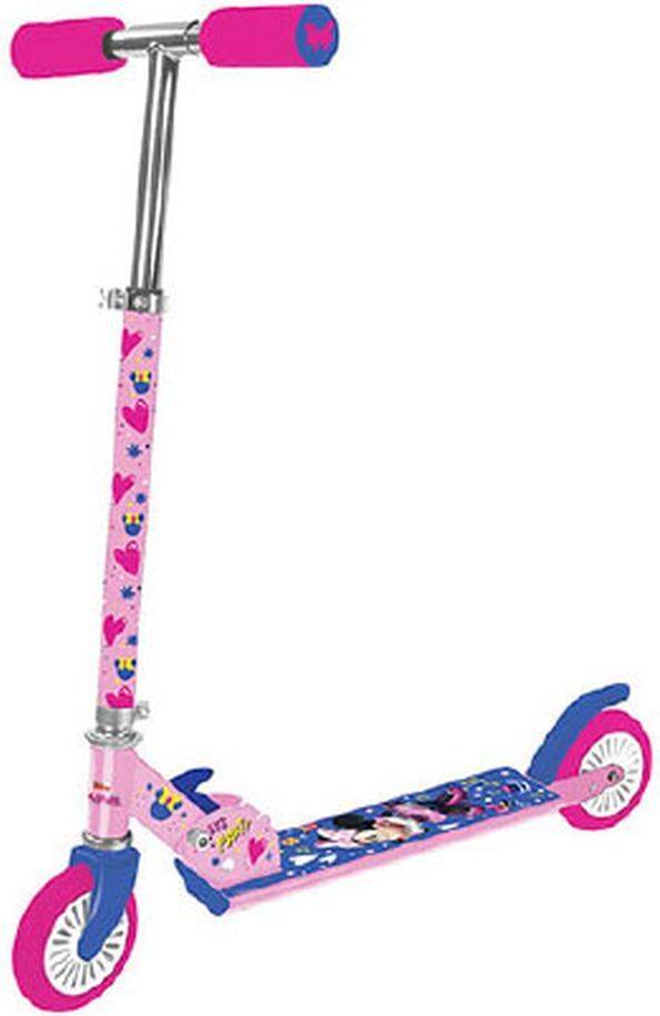 Mickey Mouse 77743 With Brake Tretroller Rosa