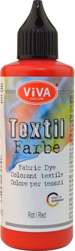 Textilfarbe Rot