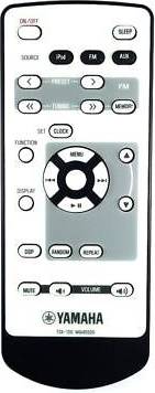Yamaha WQ45520 Audio System Remote Control