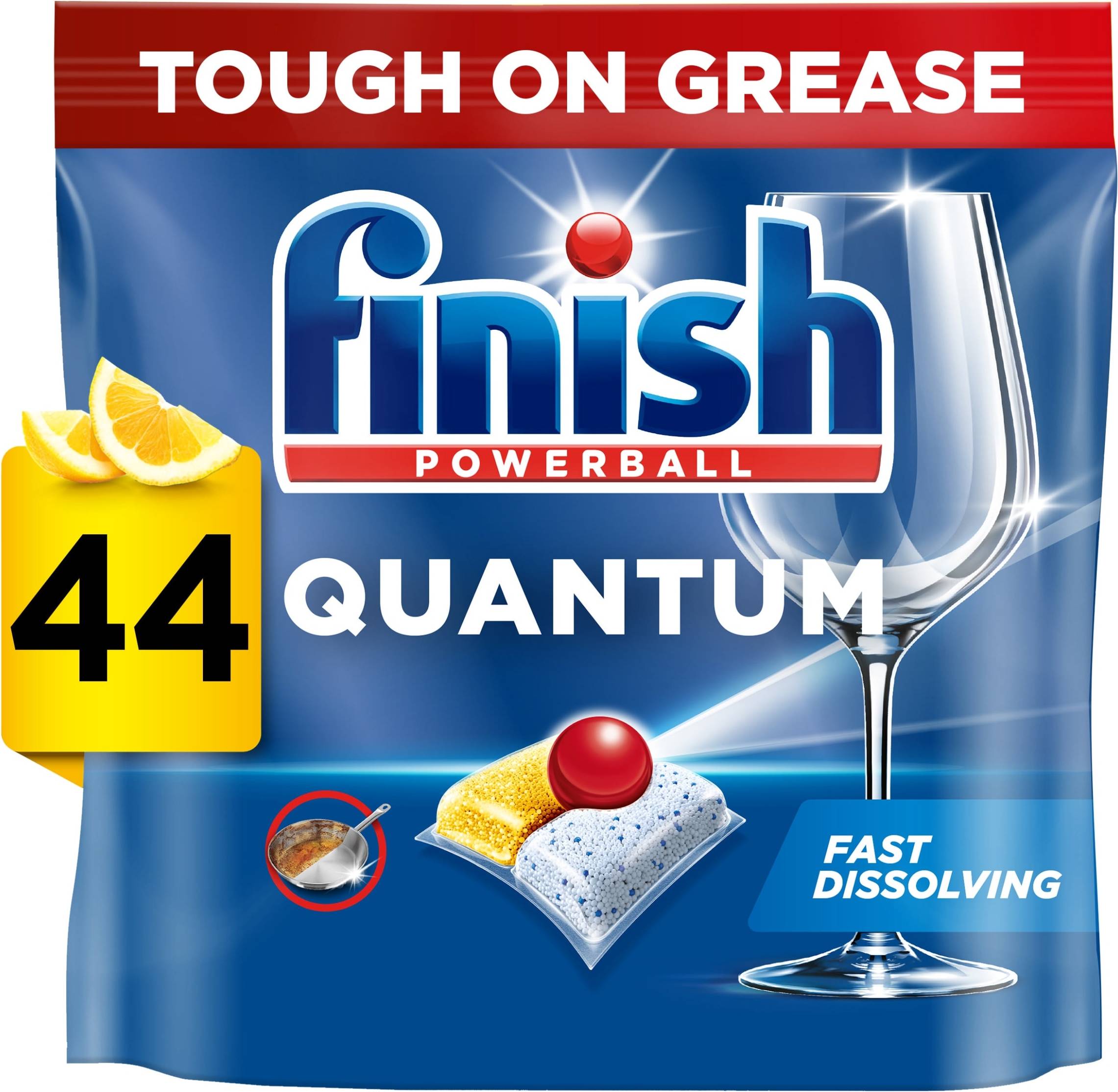 Finish dishwasher tablets Finish Quantum All In One Dishwasher Tablets 44 Pack