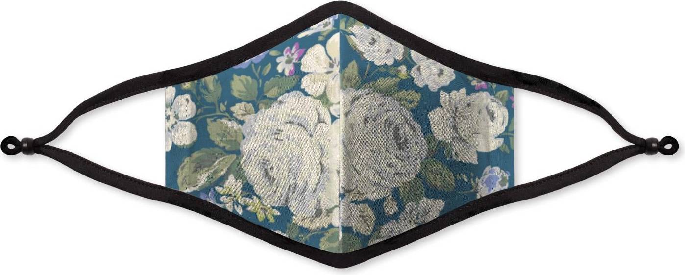 Organic Cotton Mask - Artist Print - Roses