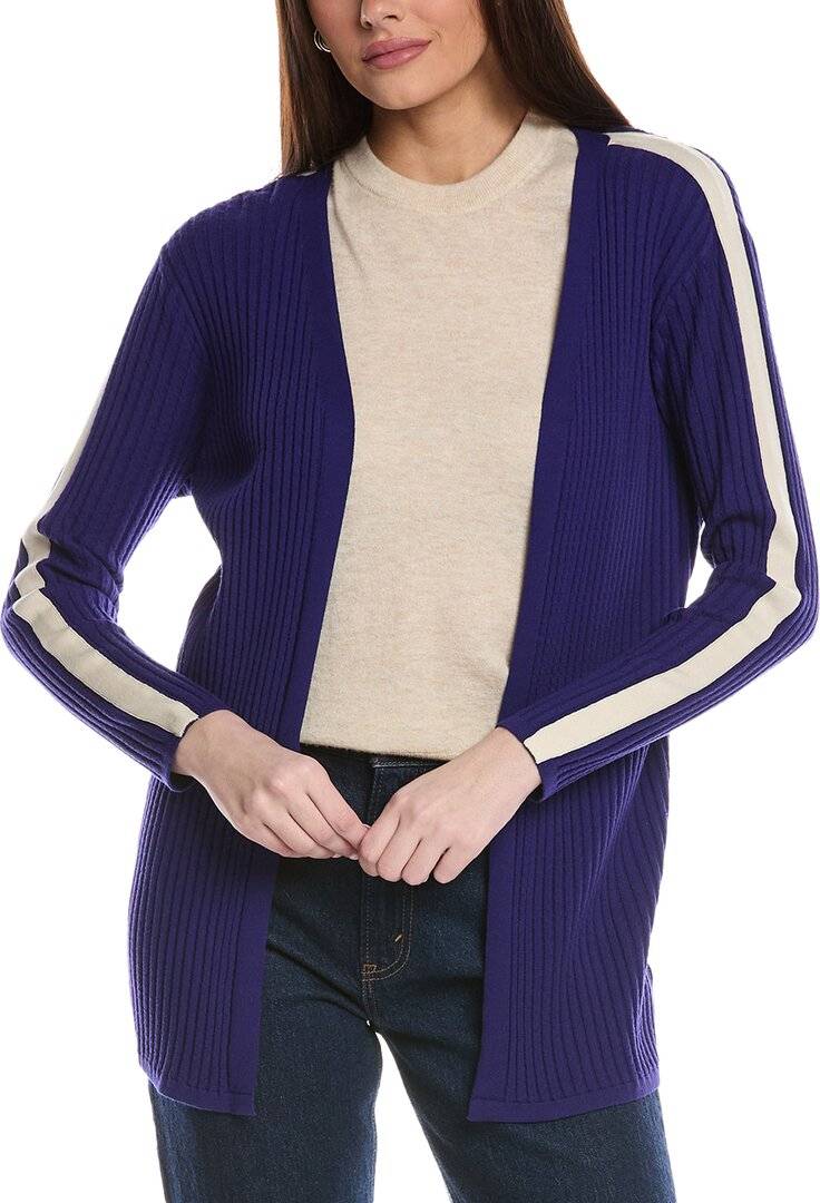 Textured Rib Knit Cardigan