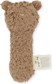 Konges Sløjd Petit Hand Rattle Terry Animals Rangle Bear One Size