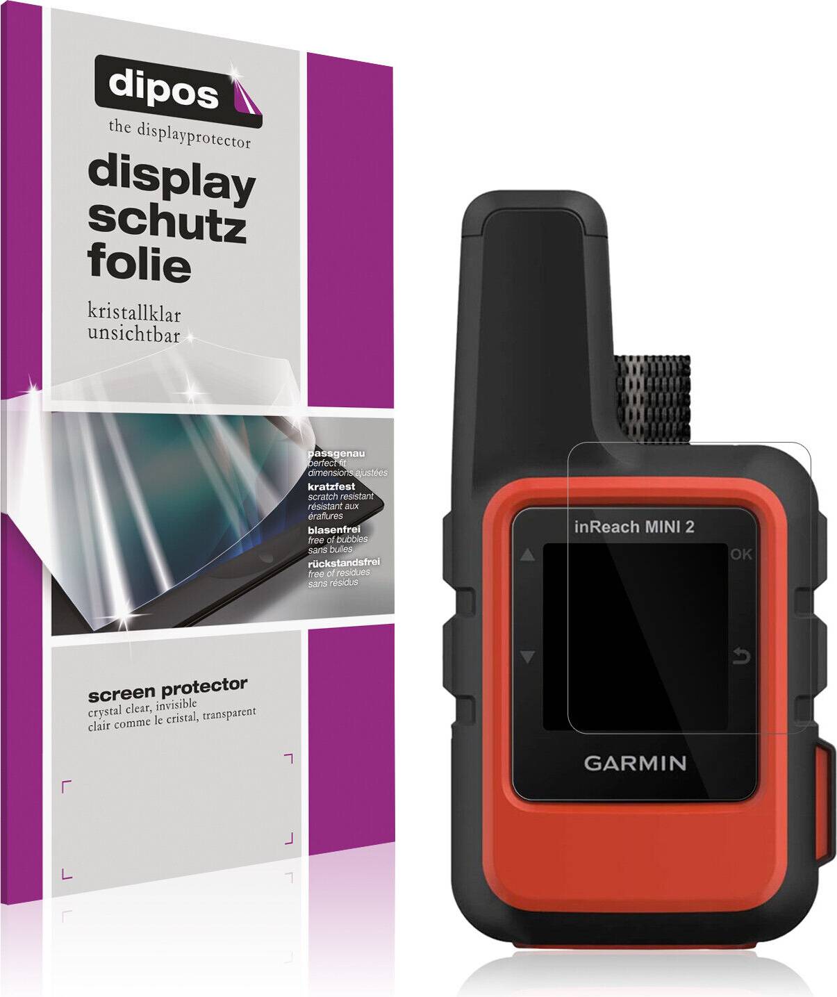 4x Screen Protector Garmin Inreach Mini 2