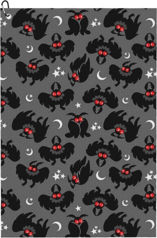 WHIBOS Mothman Pattern 6797 Golf Towel