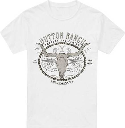 Mens Dutton Ranch T-Shirt - White