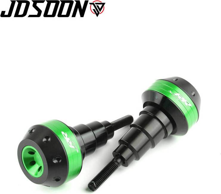 Maxpower Motorcycle Frame Crash Pad Engine Stator Sliders Protector - Green