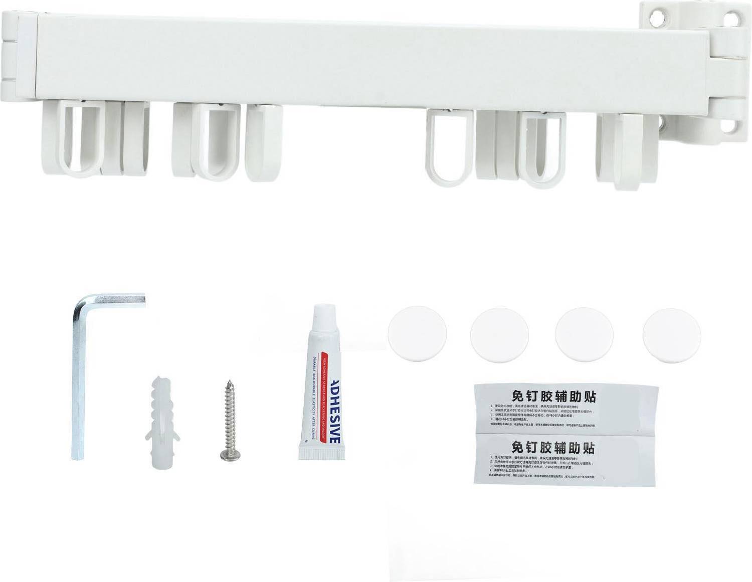 Klesstativ Konnwei Wall Clothes Drying Rack Retractable - Space Saving