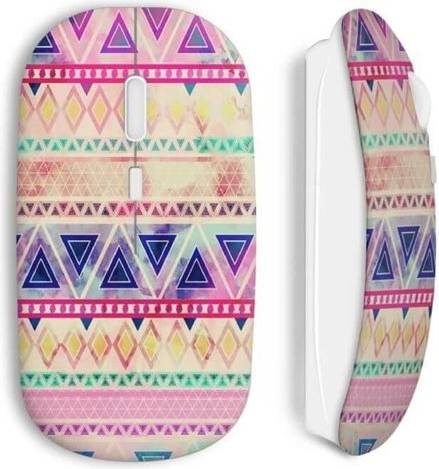 Maniacase Mouse Wireless Aztec Triangle Nero