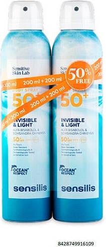 Sensilis Sun Block Invisible Light 200ml