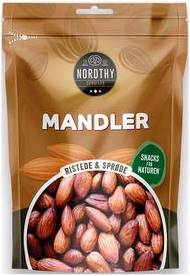 Nordthy Ristede Mandler 75 g