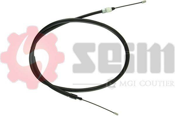 Seim 554042 Brake Cable Left Rear