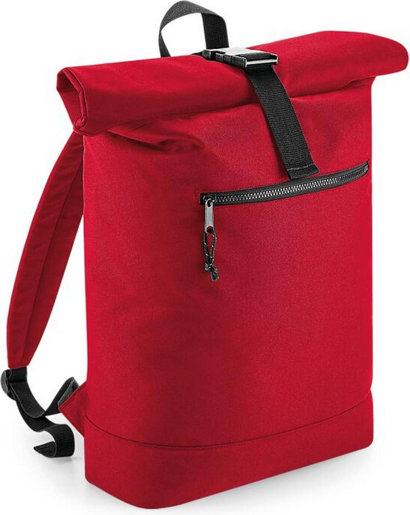 BagBase Roll Top Backpack - Red