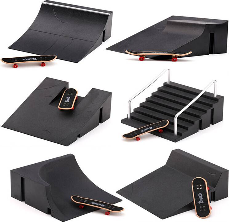 Skateboard ramp Wejoy Mini Training Skating Board with Ramp Track