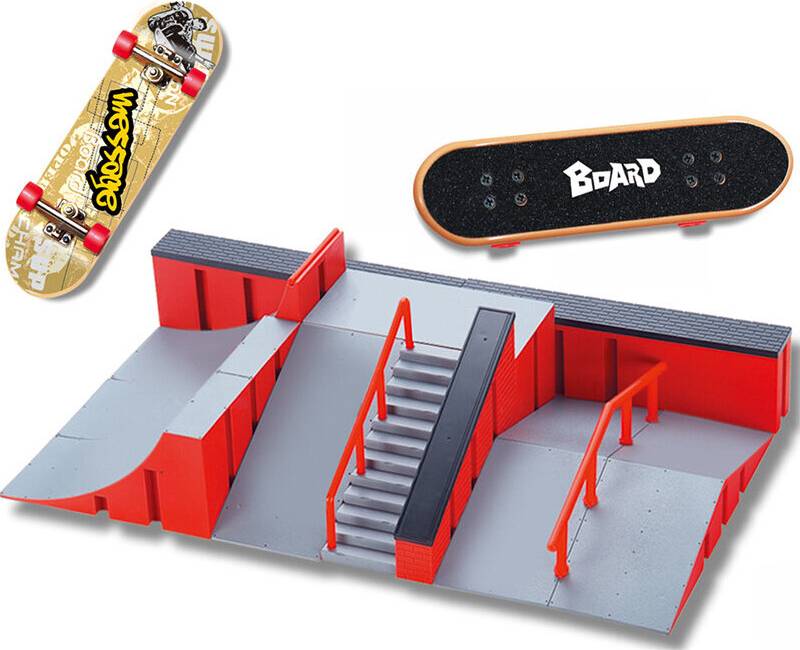Skateboard ramp Wejoy Mini Finger Skating Board Ramp Track