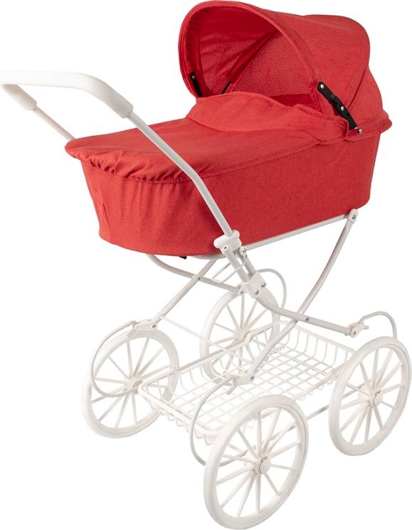 Trille Doll Pram Classic In Red 20-44KLAS-R