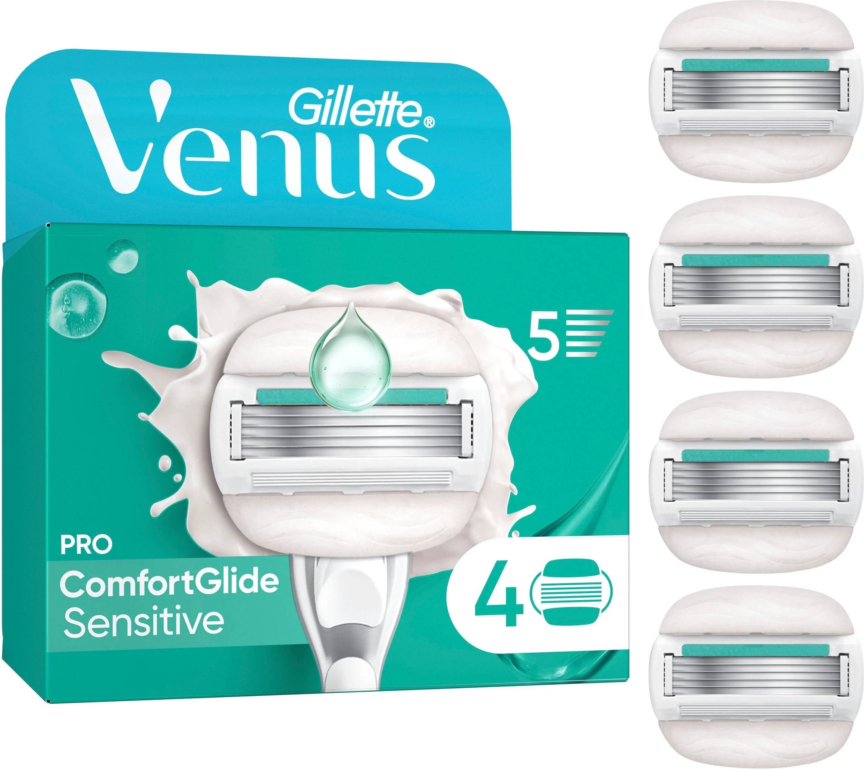Venus Comfortglide Sensitive 4 Razor Blade Refills 4 Pcs.