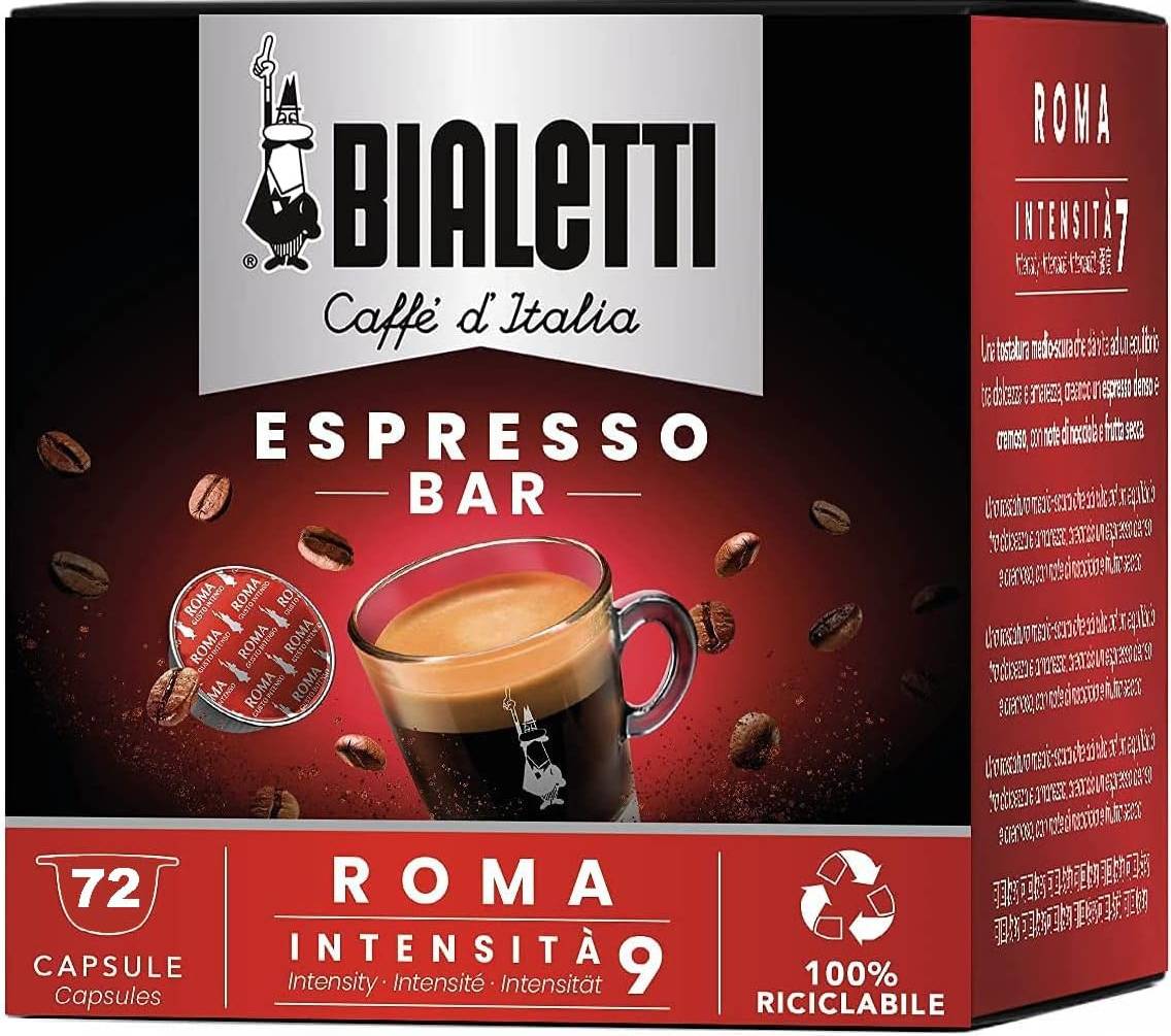 Bialetti Caffè In Capsule Multipack 72 Pezzi