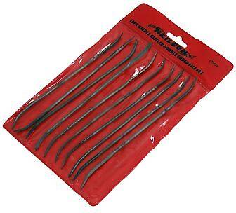 Neilsen Needle Riffler File Set 10pc