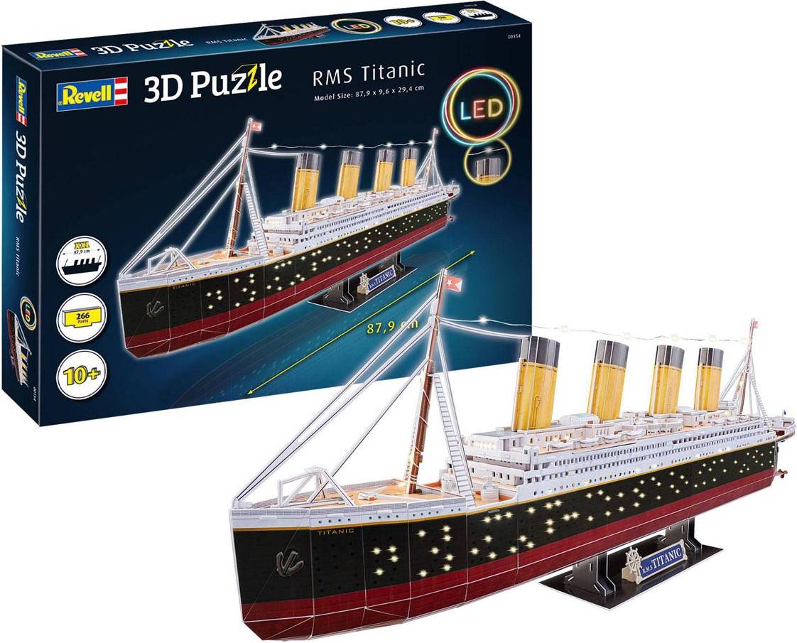Revell 3D Puzzle RMS Titanic LED Edition