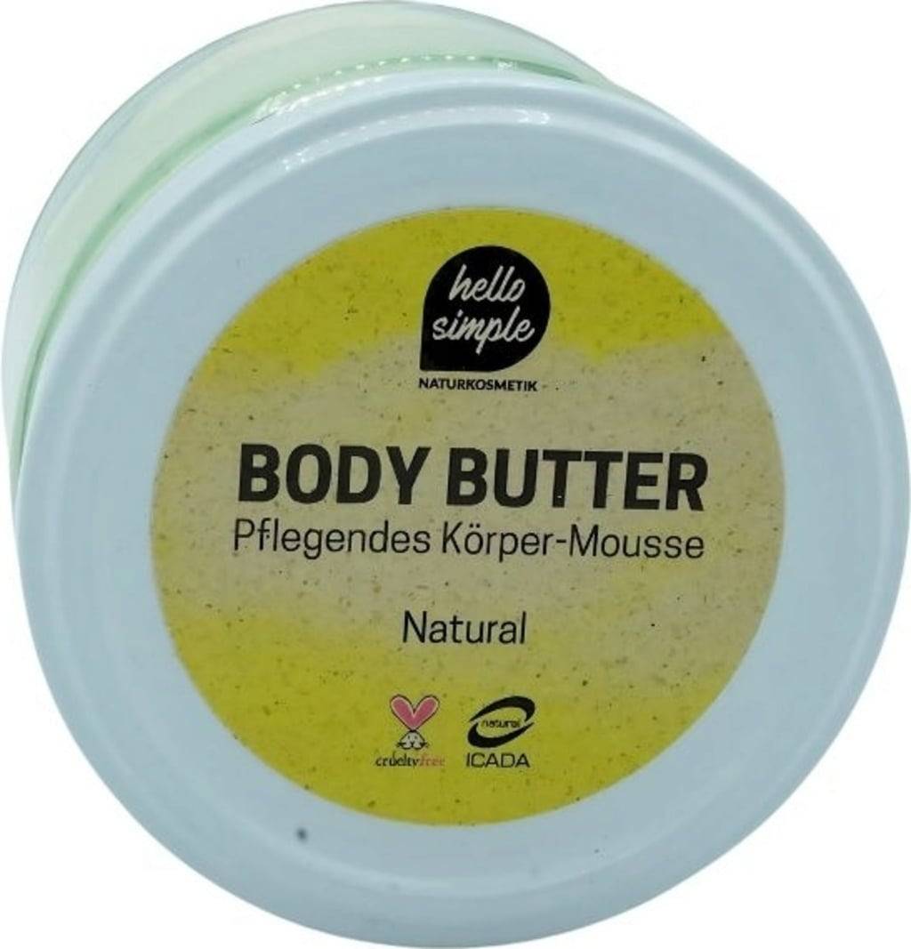 Hello Simple Body Butter Natural