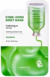 Labiotte Code-Derm Sheet Mask Set 5 Types Calming 25ml