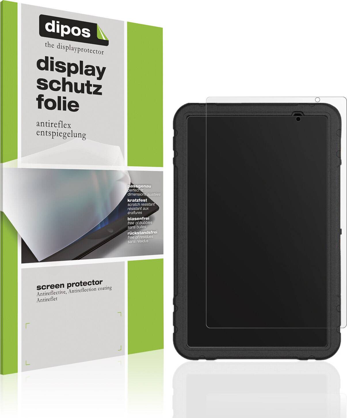 Dipos 2x Screen Protector for Juedur R500 10 Zoll