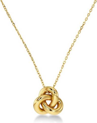 Collier Infinity Knot Small Gold - Or