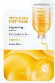 Labiotte Code-Derm Sheet Mask Set 5 Types Brightening